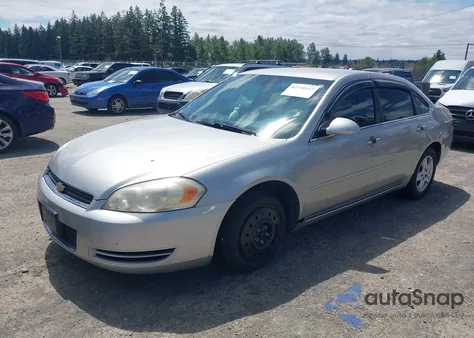 2006 Chevrolet Impala Lt from USA, damaged, VIN 2G1WT58K669217810